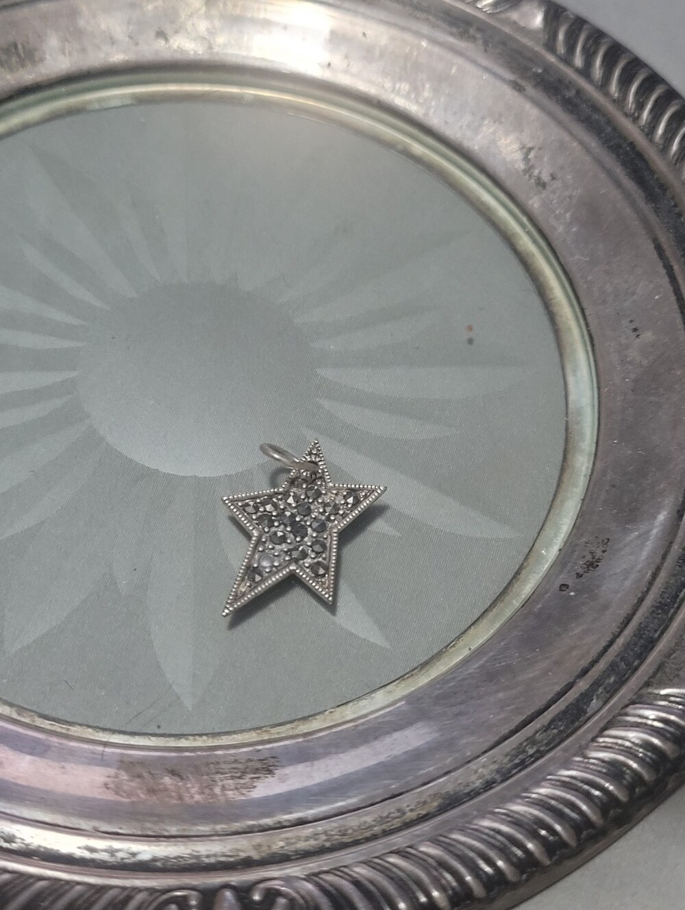 Sterling Silver Star Pendant Charm